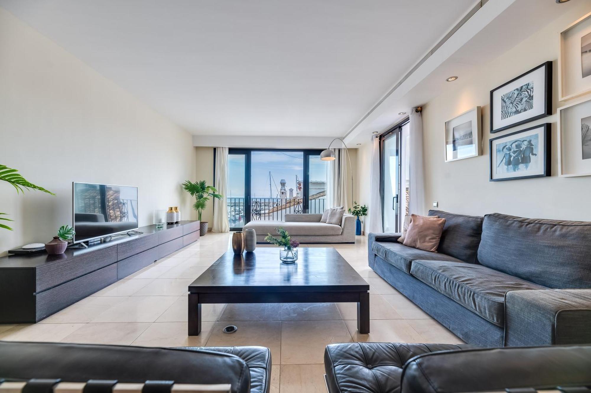 Vacation I Paradise At Puerto Banus Marina, Luxury Shops, Sea View Apartament *