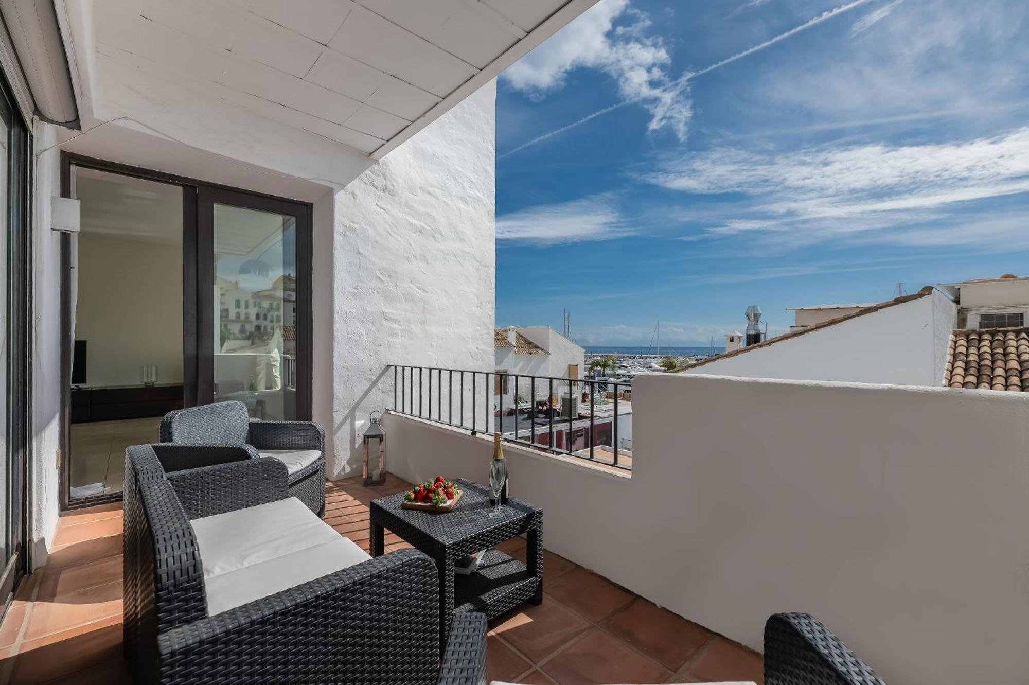 Vacation I Paradise At Puerto Banus Marina, Luxury Shops, Sea View Apartament *