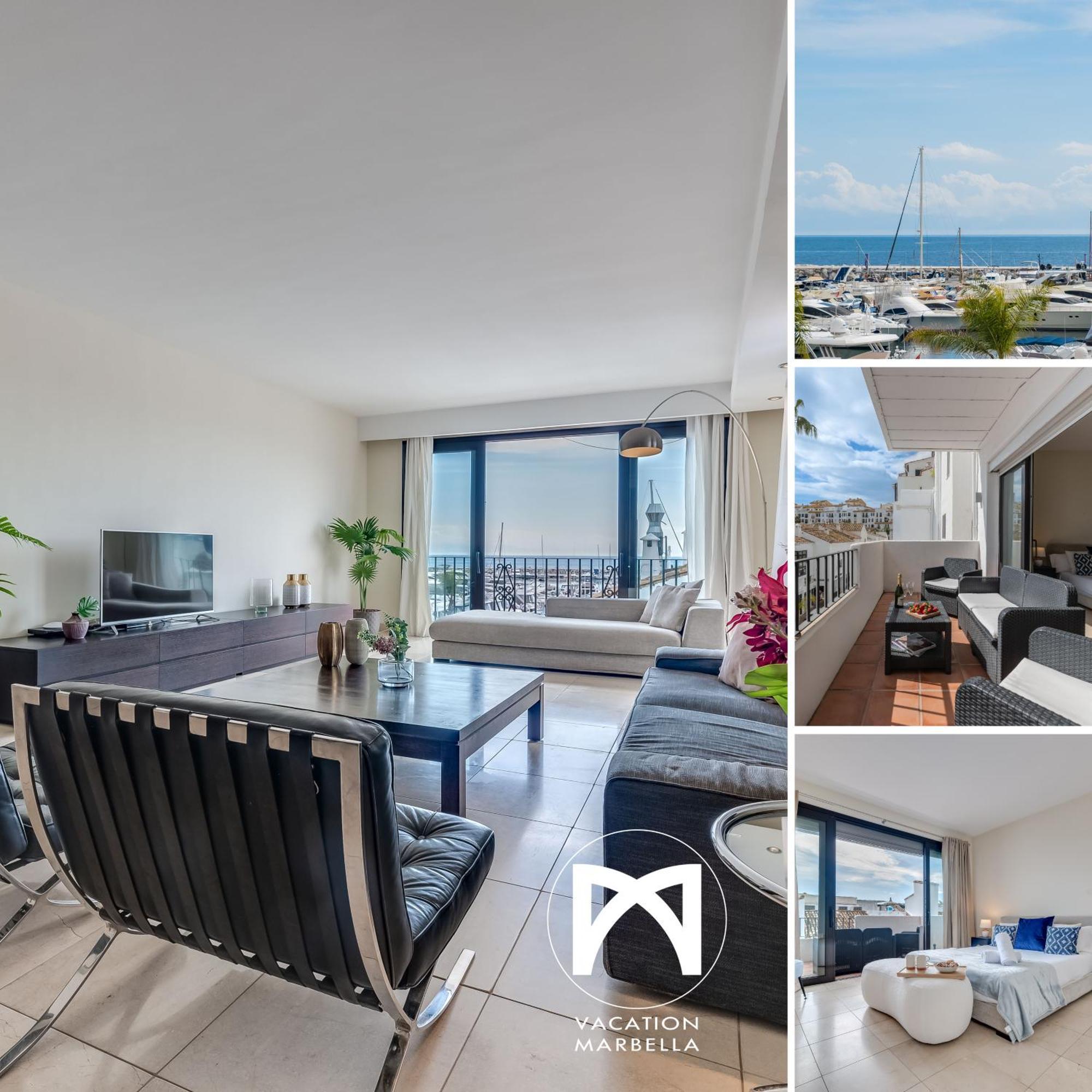 Apartamento Vacation I Paradise At Puerto Banus Marina, Luxury Shops, Sea View *